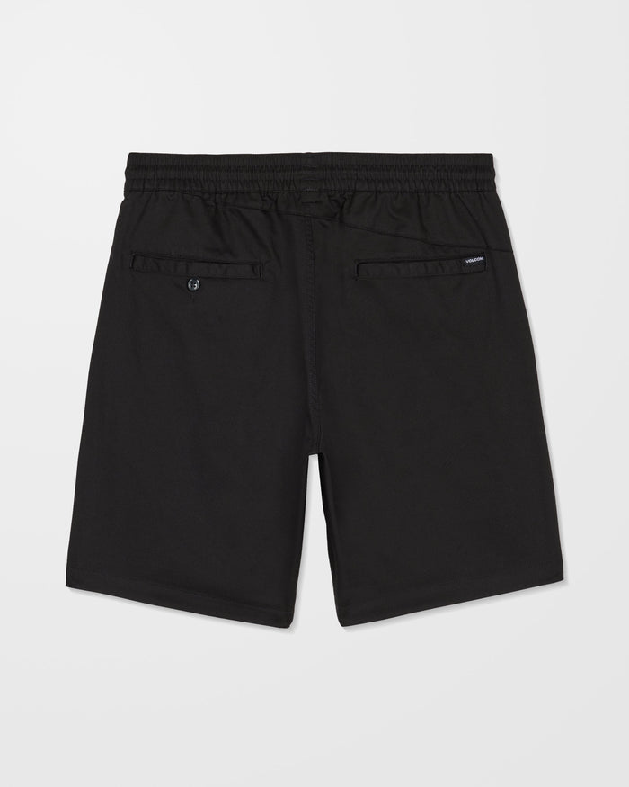 Frickin II 19" Elasticated Waist Short - Black