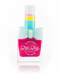 Fruit Fairy nail polish bottle adorned with a blue bow, designed for kids. Toxin-free and scented, perfect for creating magical, playful mini-manicures.