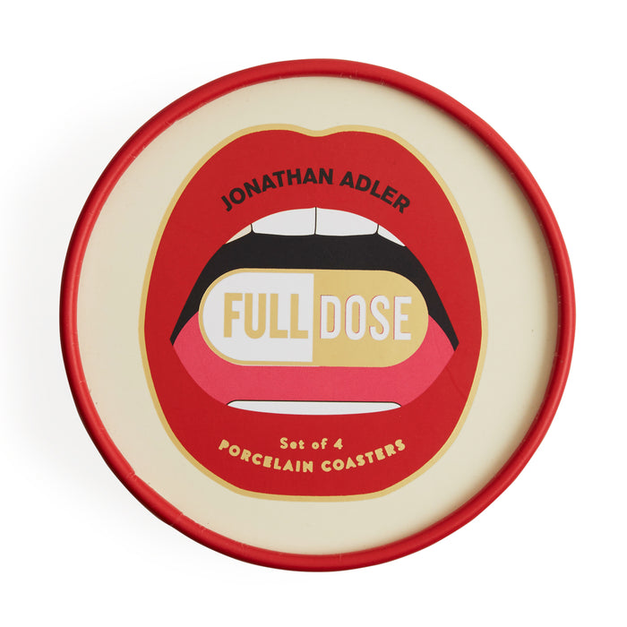 full dose coasters box - front view