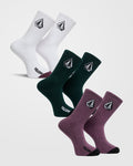 Full Stone Mix Socks (3 pack) - Multi