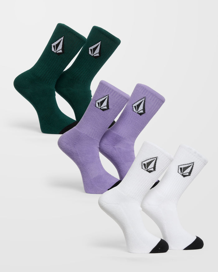 Full Stone Socks (3 pack) - Multi
