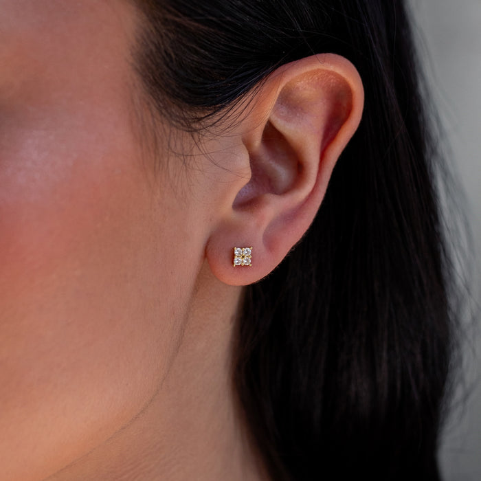 Gemini Studs Gold