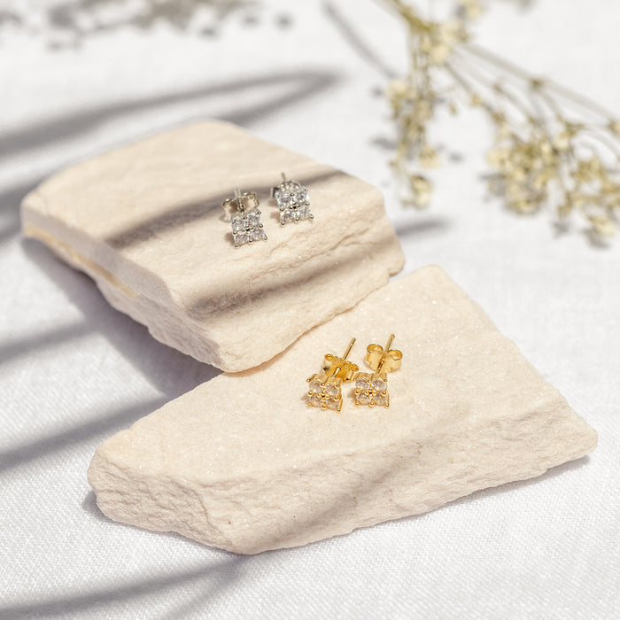 Gemini Studs Gold