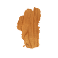 Geo Lake Tahoe Wood Sticker