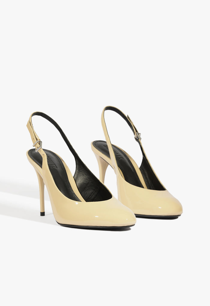 Geraldine Sling Patent Pump - Schutz Shoes