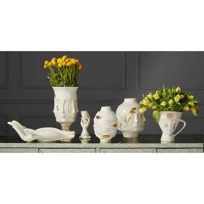 gilded muse pottery collection - styled view 2