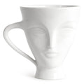 giuliette mug porcelain white - front view