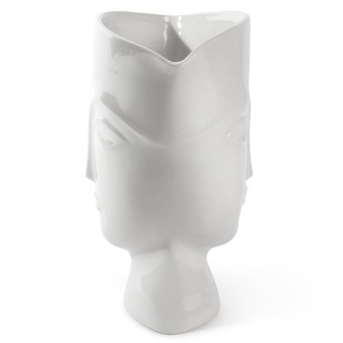 giuliette pitcher porcelain white - detail view