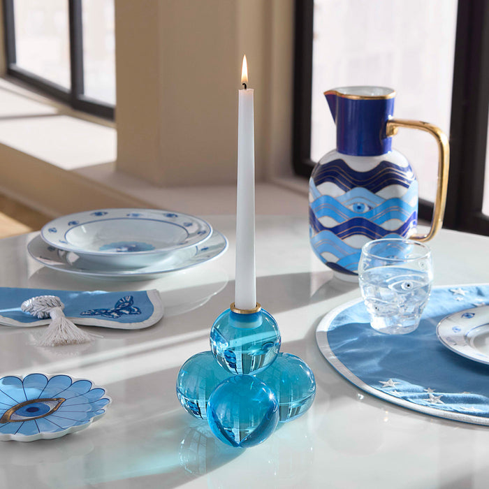 Globo Candle Holder - styled view