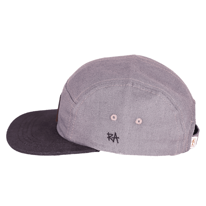 Going Left Hemp Camp Cap | Gray