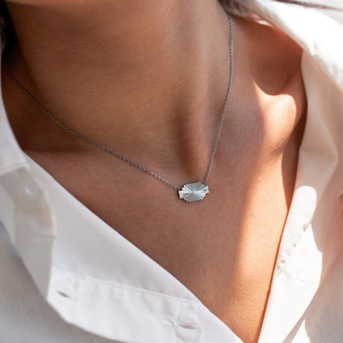Golden Hour Necklace Silver