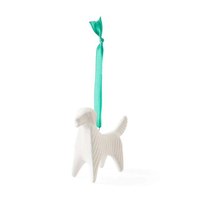 Golden Retriever Ornament - angle view