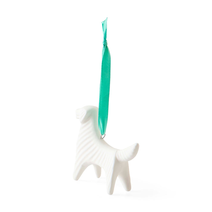 Golden Retriever Ornament - side angle view