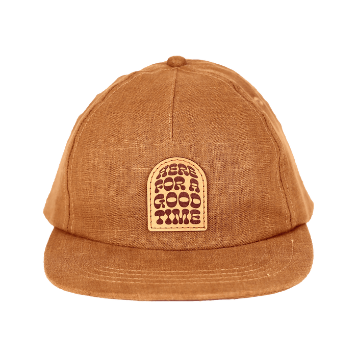 Good Times 100% Hemp Strapback | Brown