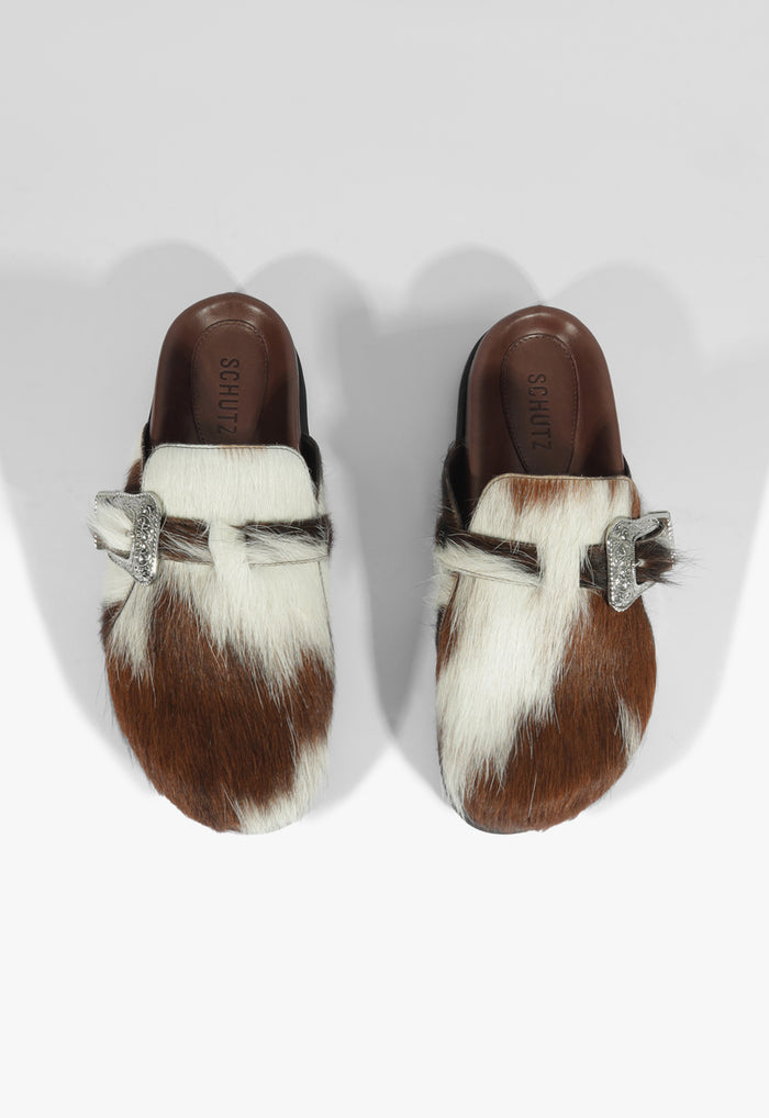 Grace Calf Hair Clog - Schutz Shoes