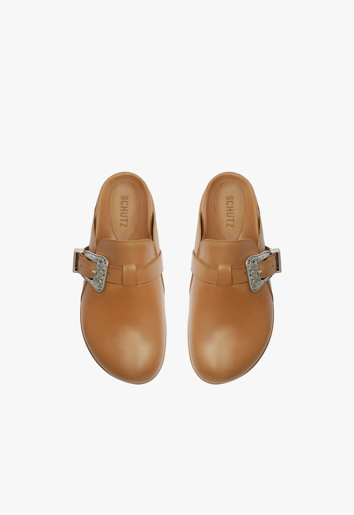 Grace Leather Clog - Schutz Shoes