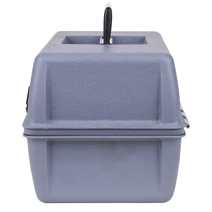 6742UB (1400) Utility Box with Open Interior – Closed Side View