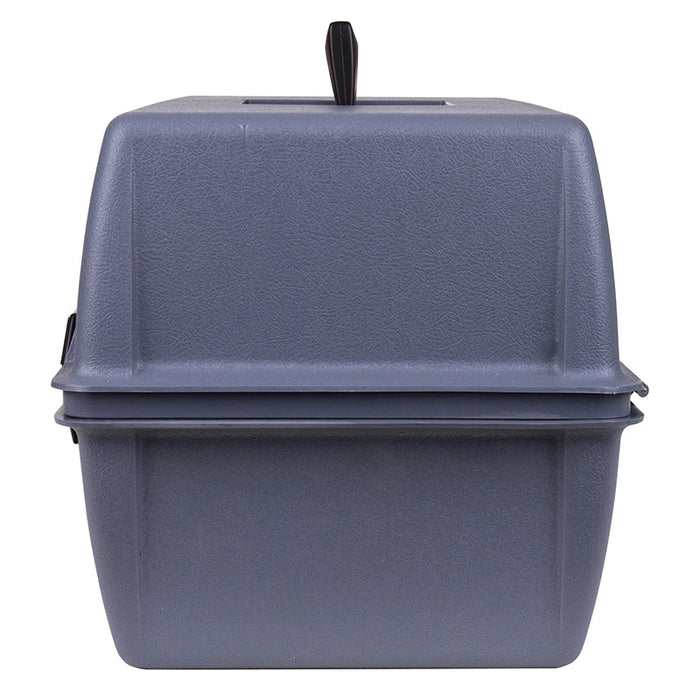 6760UB (2100) Utility Box with Open Interior – Closed Side View