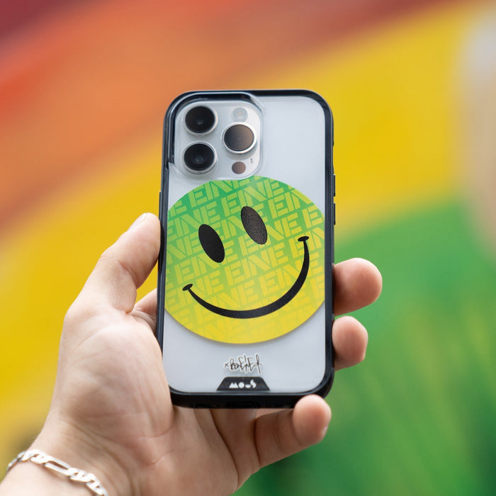 hover-image, Clear Transparent iPhone Case Ben Eine Green Smiley Face Qi | iPhone 14 Pro Max,iPhone 14 Pro,iPhone 14 Plus,iPhone 14,iPhone 13 Pro Max,iPhone 13 Pro,iPhone 13,iPhone 13 mini,iPhone 12 Pro Max,iPhone 12 Pro,iPhone 12,iPhone 12 mini,iPhone 15 Plus,iPhone 15,iPhone 15 Pro,iPhone 15 Pro Max
