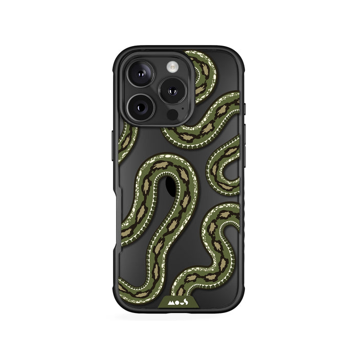 Green Tree Python Protective Phone Case - Serpent