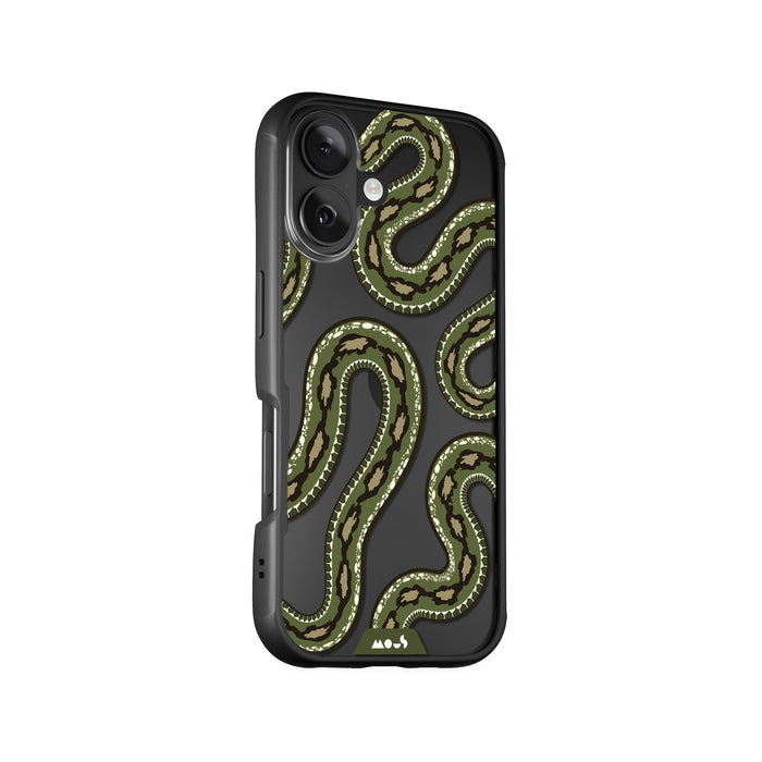 Green Tree Python Protective Phone Case - Serpent