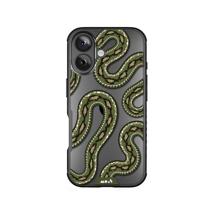 Green Tree Python Protective Phone Case - Serpent