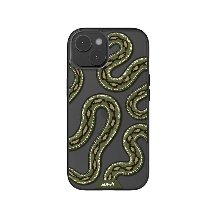 Green Tree Python Protective Phone Case - Serpent