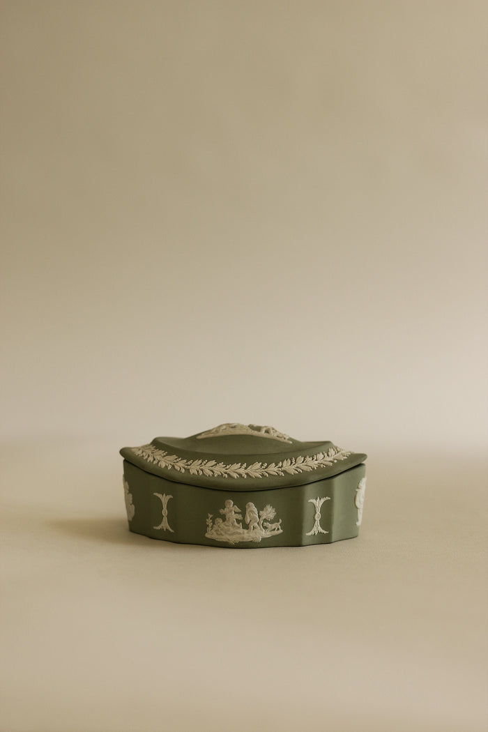 Green Vintage Treasure Box