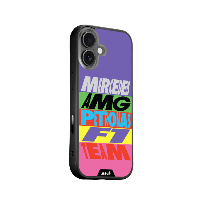 Grid Luminous Protective Phone Case - Mercedes-AMG PETRONAS F1 Team MagSafe