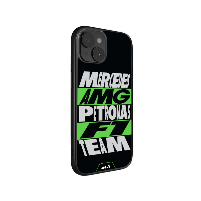 Grid Shadow Protective Phone Case - Mercedes-AMG PETRONAS F1 Team MagSafe