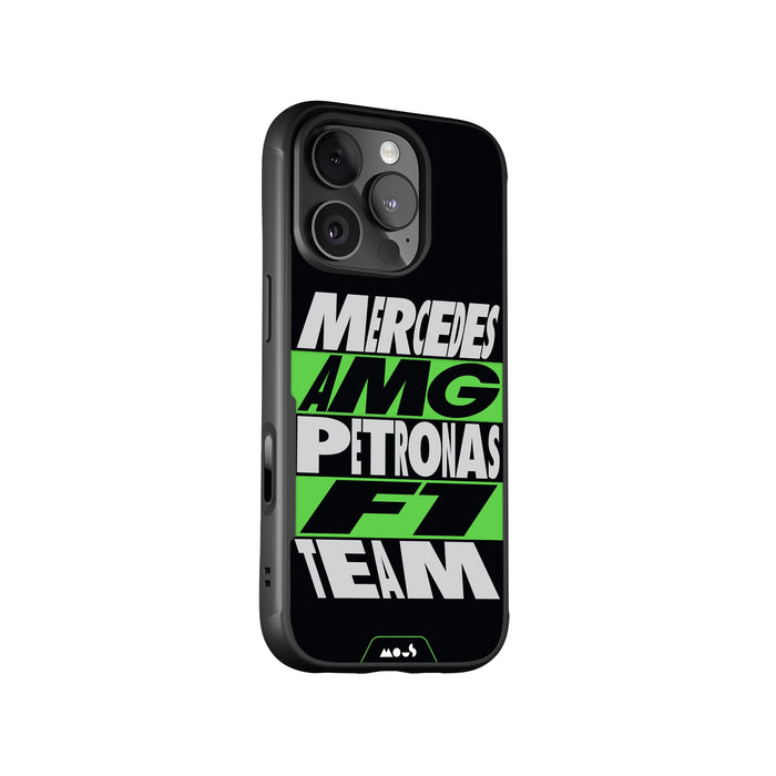 Grid Shadow Protective Phone Case - Mercedes-AMG PETRONAS F1 Team MagSafe