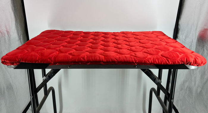 Fms Dog Beds grooming table topper, a comfortable dog bed with cushioned surface for grooming sessions.