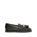 Hanna Flat 5 Black Deluxe Nappa - Schutz Shoes
