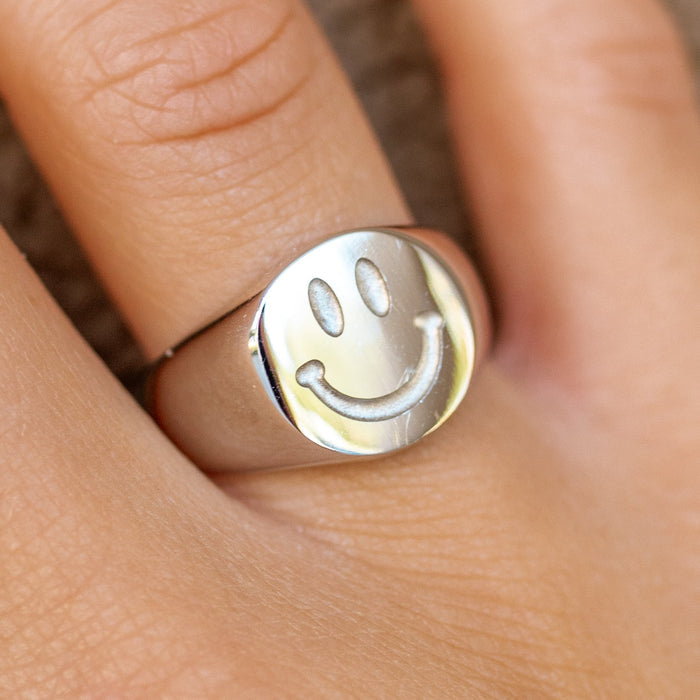 Happy Daze Ring Silver