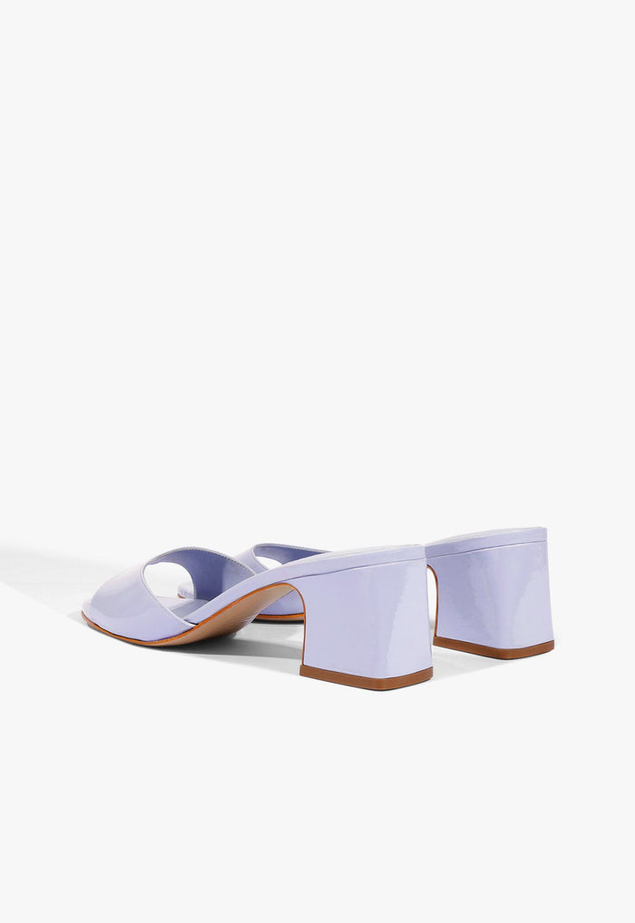Harriet Mid Mule Patent Sandal - Schutz Shoes