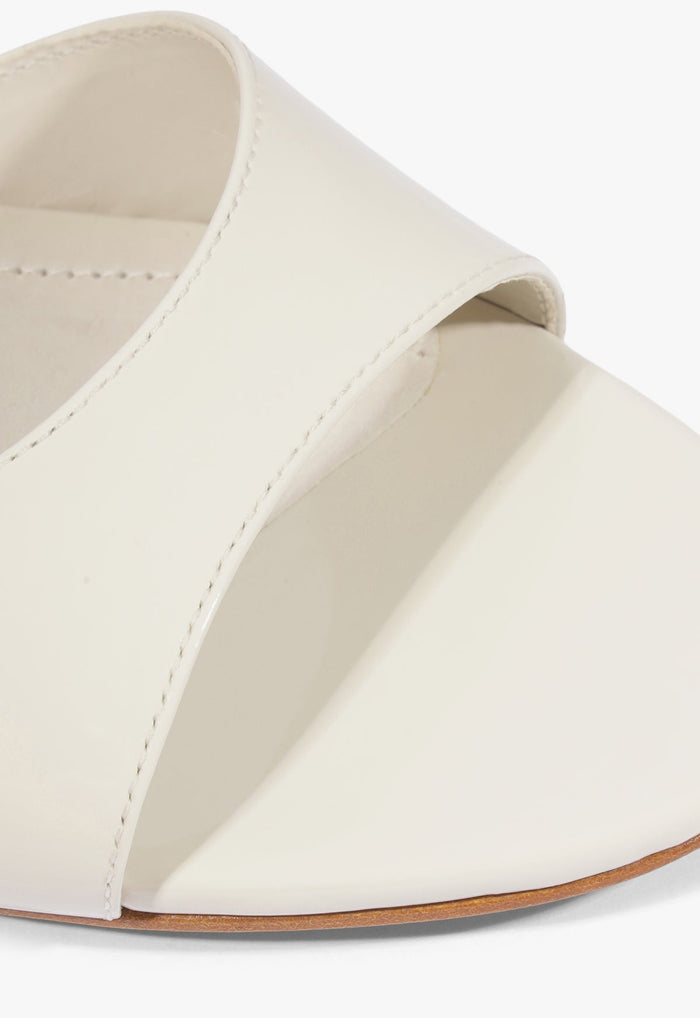 Harriet Mid Mule Patent Sandal - Schutz Shoes