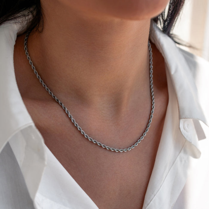 Haven Necklace Silver