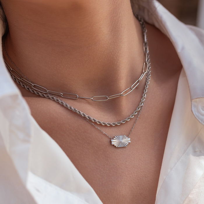 Haven Necklace Silver