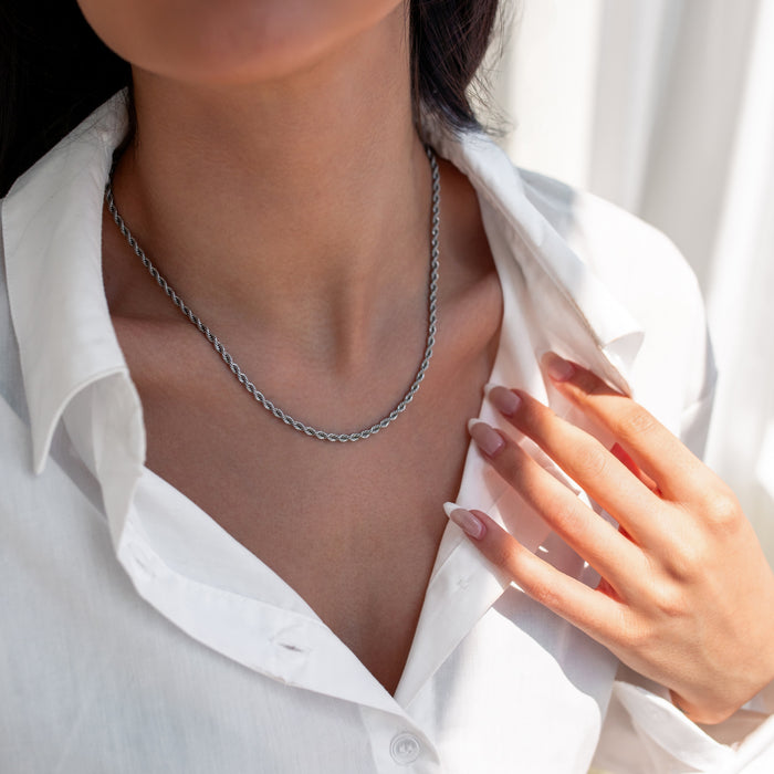 Haven Necklace Silver