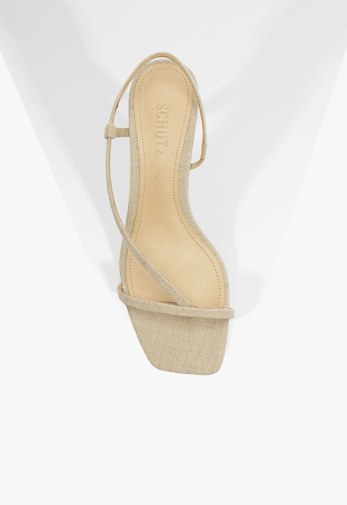 Heloise Linen Sandal - Schutz Shoes
