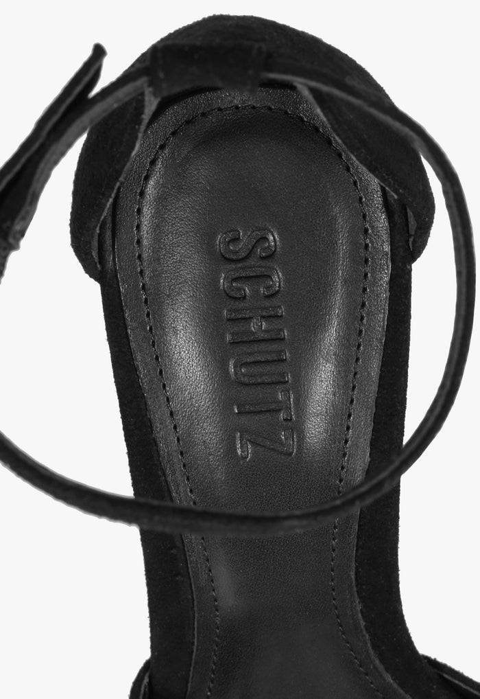 Hilda Leaf Suede Sandal - Schutz Shoes