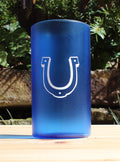 Horseshoe, equestrian tumbler, Made in USA, BPA free, Blue Bentley Tumbler
