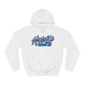 Hyped Hawk Graffiti Hoodie – Streetwear College Pullover