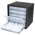 8500ST IDS Cabinet - Cabinet and Trays with IDS T900 Boxes Extended View