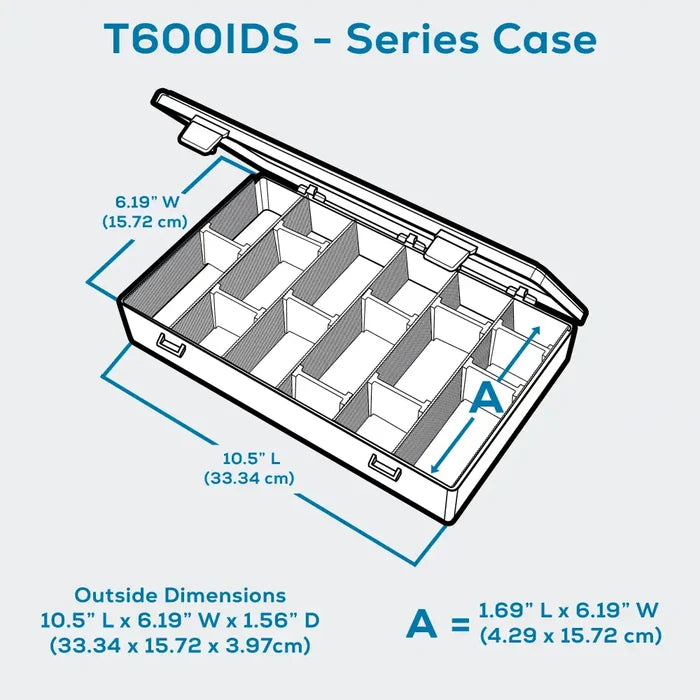 IDS™ Series 6719ID (T600) 6 Compartment Box with 10 IDS Dividers