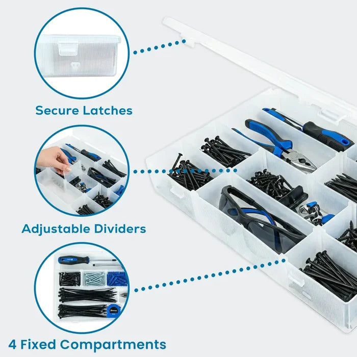 IDS™ Series 6725ID (T900) 4 Compartment Box with 16 IDS Dividers