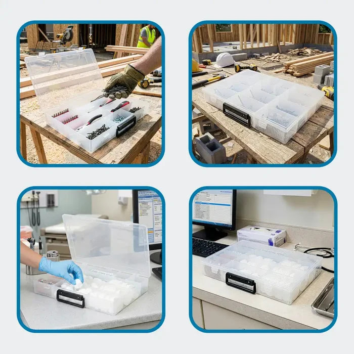 IDS™ Series 6726ID (999-2) 4 Compartment Box with 16 IDS Dividers
