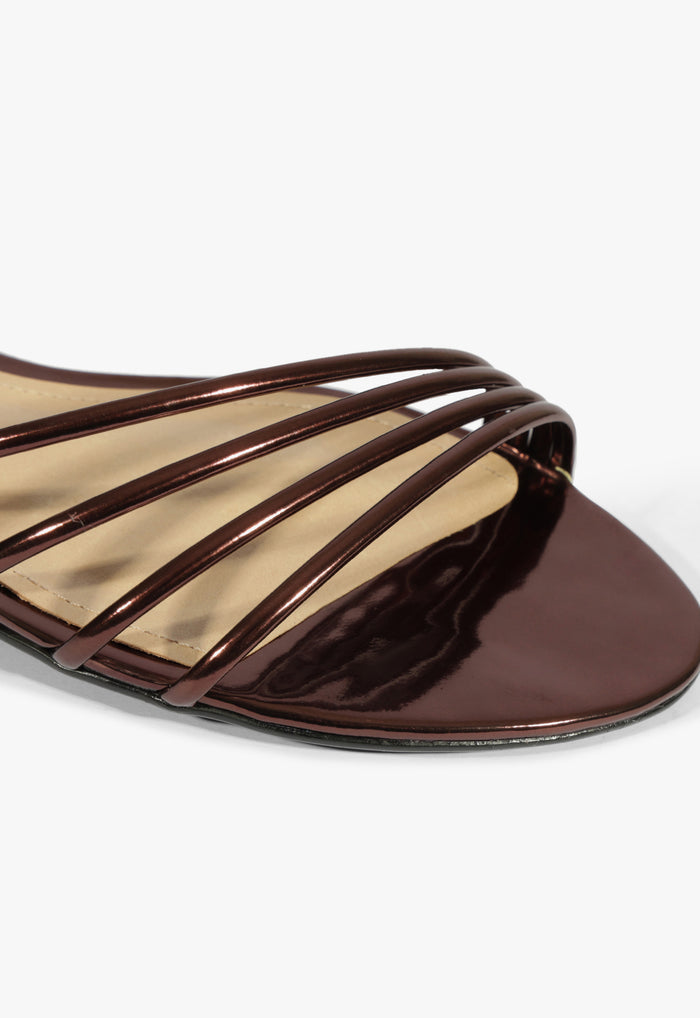 Inez Metallic Sandal - Schutz Shoes