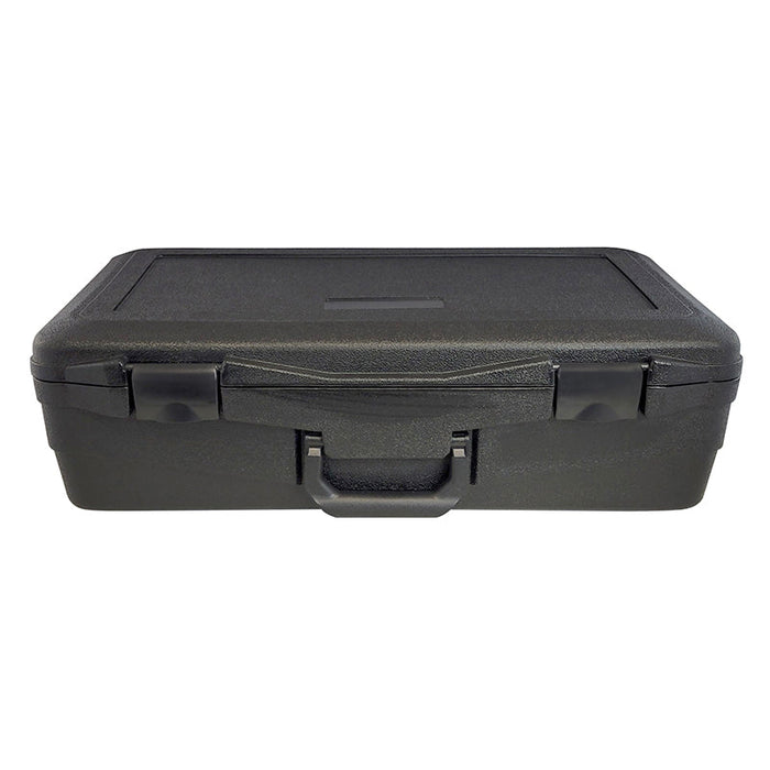 50817F Infinity 27 (FZ 8.5) Pin Hinge Case with Foam Interior – Front View Showing Handle and Latch Area