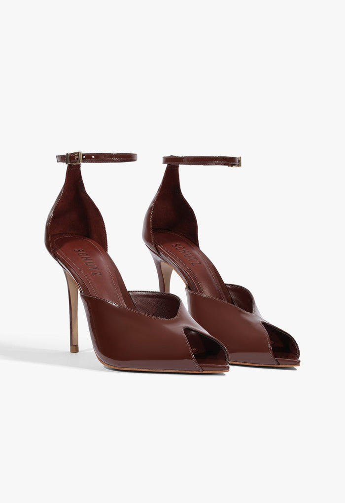 Ingrid Lace Patent Pump - Schutz Shoes